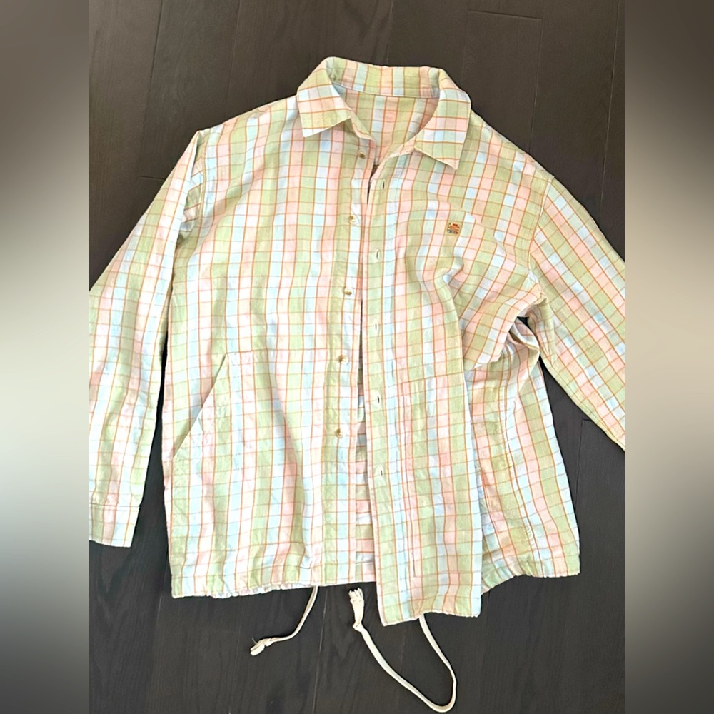 ACNE STUDIOS CHECKERED BUTTON UP